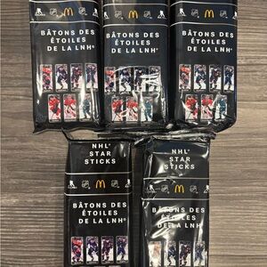 2026 McDonald’s NHL Star Sticks mini New Sealed Canada Exclusive Blind Box